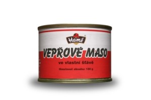 Hamé - vepřové maso ve vlastní šťávě